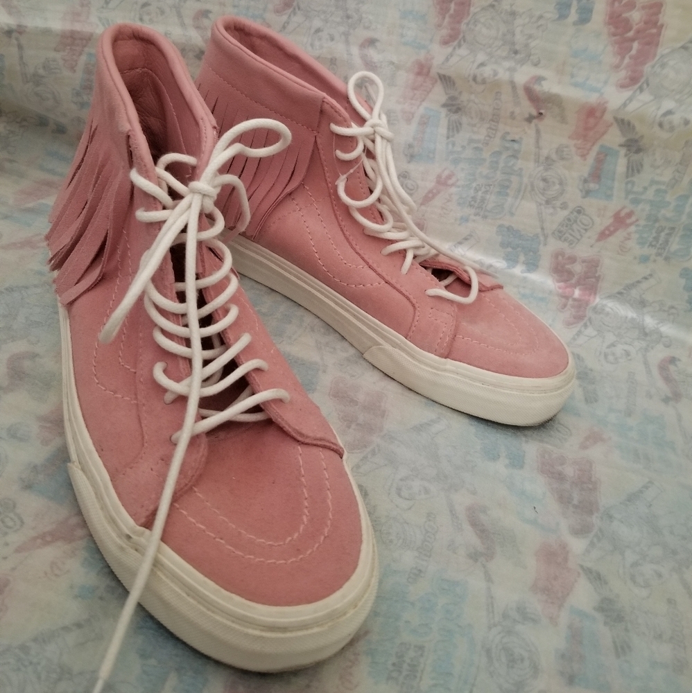 Van's SK8 HI Fringe Mocs